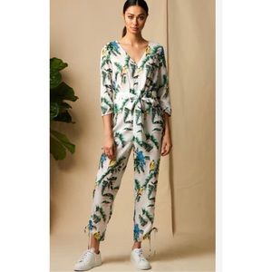 Choosy Tropical jumpsuit NWOT  Size 2